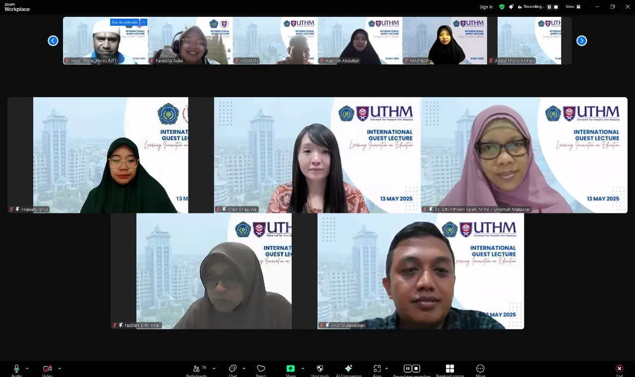 Unismuh Makassar dan UTHM Malaysia Perkuat Jejaring Akademik, Hadirkan Inovasi Pembelajaran Matematika