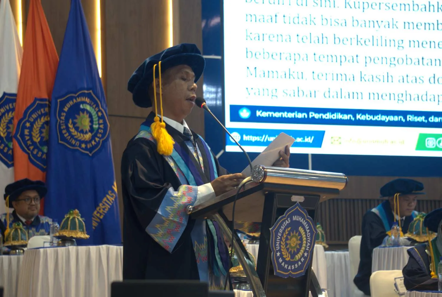 Pidato Pengukuhan Profesor Agustan di Unismuh, Tumbuhkan Guru Reflektif lewat Pemecahan Masalah Matematika