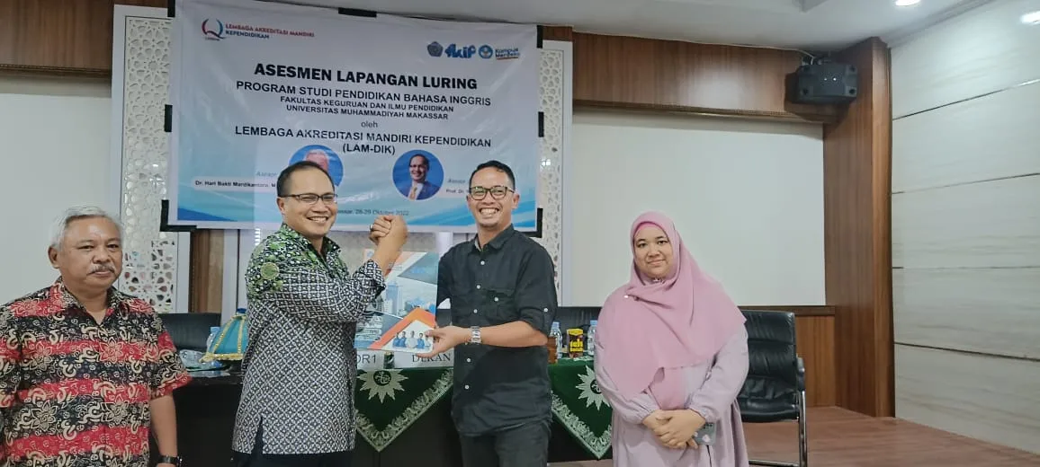 FKIP Unismuh Cetak Hattrick, Prodi Bahasa Inggris Jadi Prodi Ketiga Capai Akreditasi Unggul dalam Sebulan