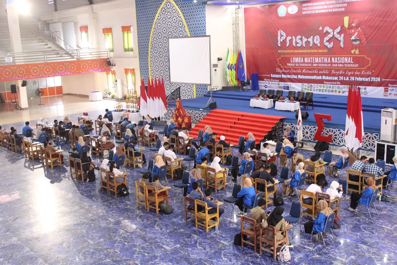 PRISMA 2025, Ajang Kreativitas Ilmiah Mahasiswa Matematika Unismuh Makassar Dimulai