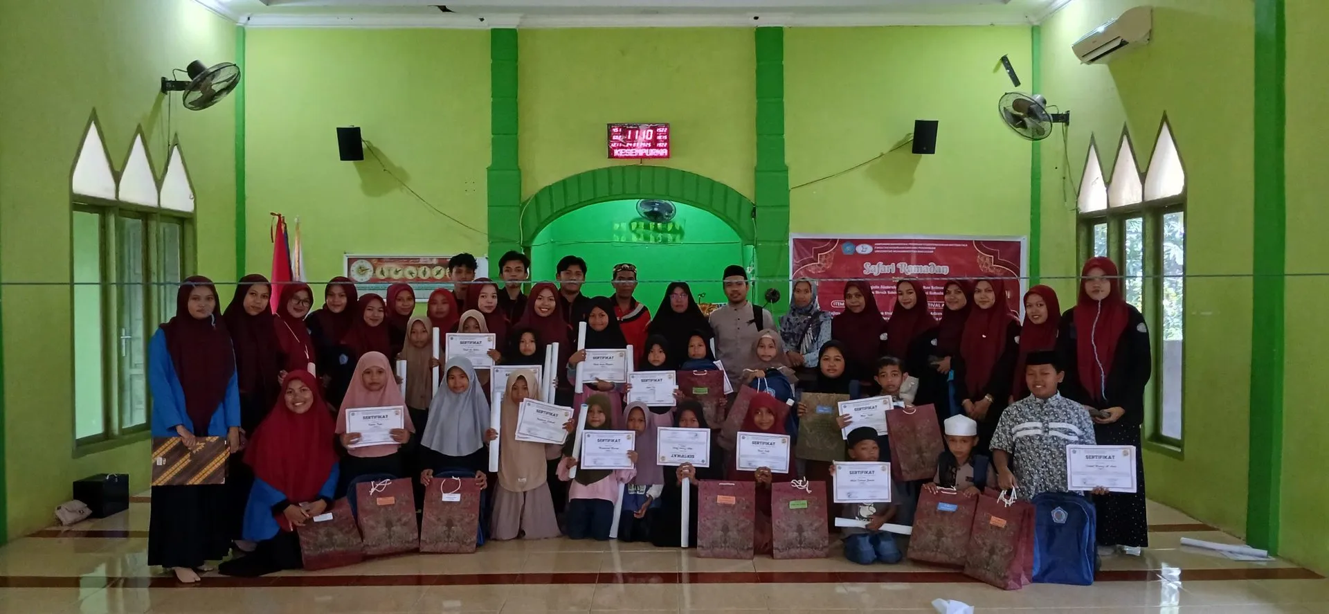 Safari Ramadan HMP Pendidikan Matematika Unismuh Bangun Kebersamaan dan Spirit Keilmuan di Takalar