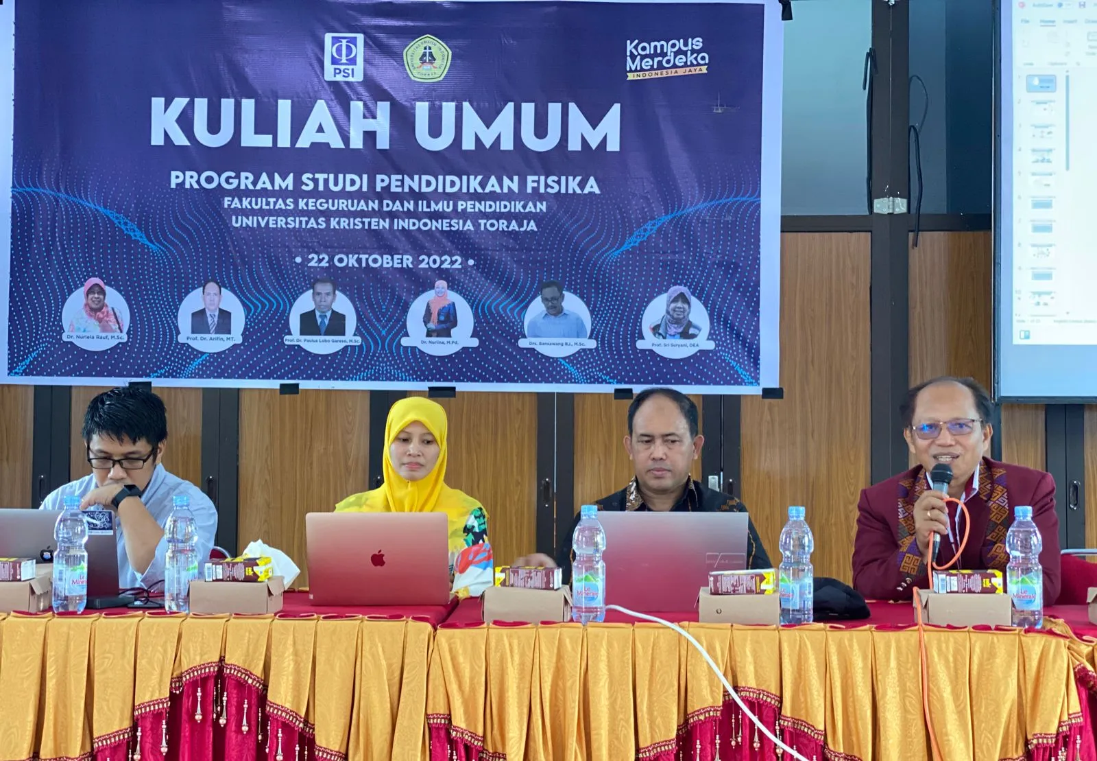 Dosen Unismuh Narasumber Kuliah Umum Prodi Pendidikan Fisika UKI Toraja