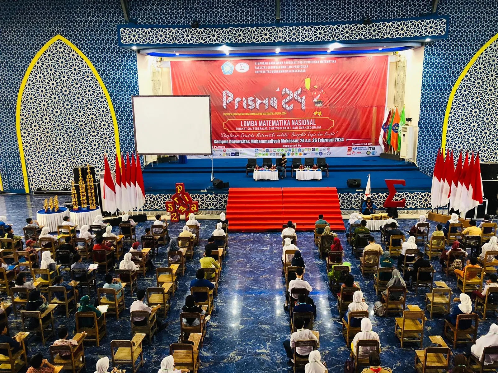 Teguhkan Budaya Unggul, Mahasiswa Unismuh Gelar Lomba Matematika Tingkat Nasional