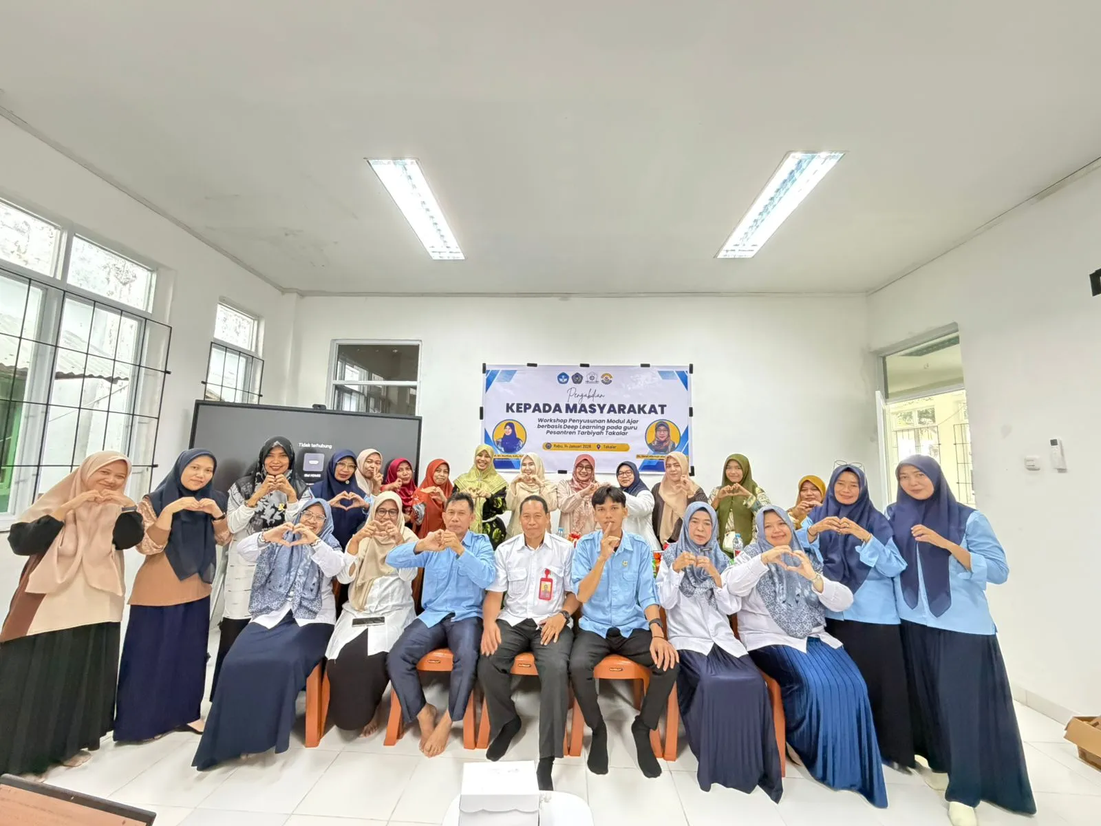Dosen Unismuh Makassar Gelar Workshop Modul Ajar Deep Learning bagi Guru Pesantren Tarbiyah di Takalar